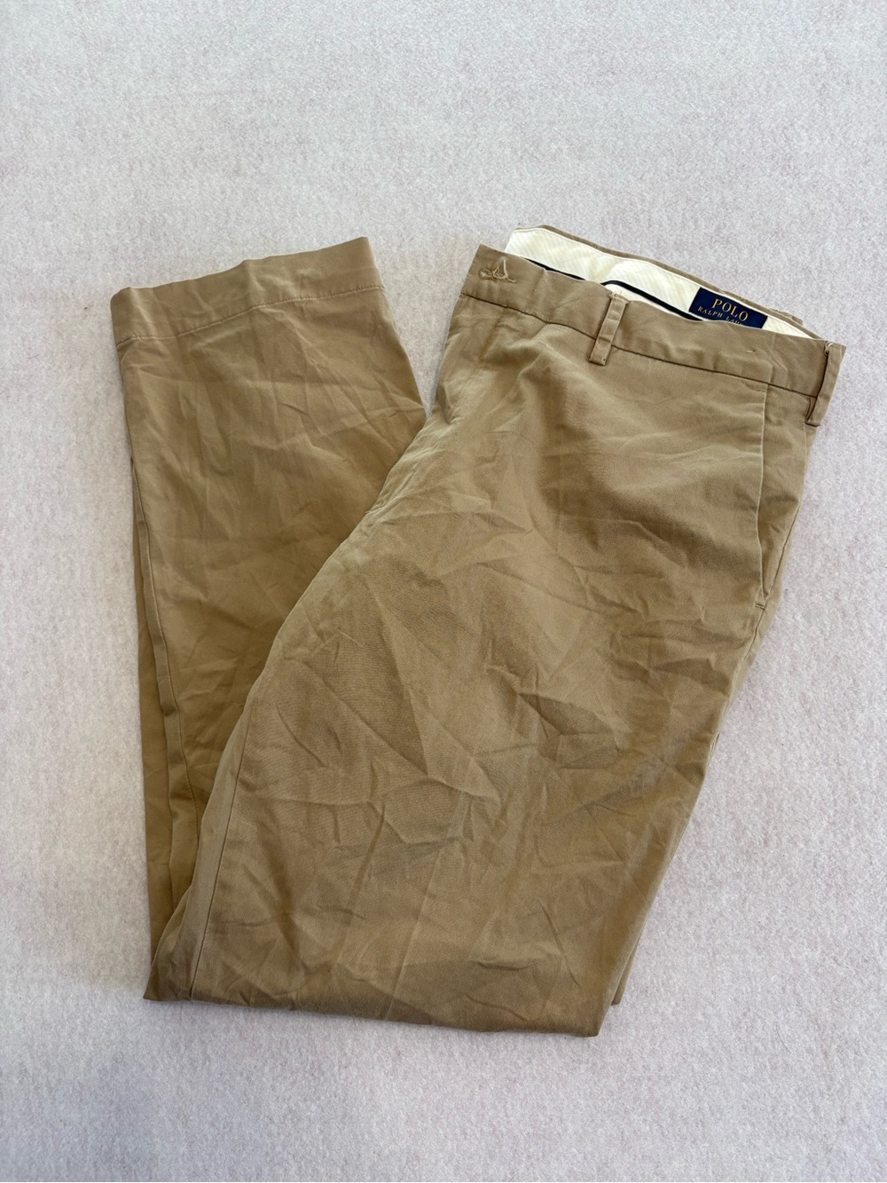 Polo by Ralph Lauren Men's Tan Chino Pants